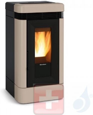 Extraflame Pelletöfen  Lucia  12.1 kW keramik Tortora 1283202 mit Fernbedienung und Chronothermostat A++