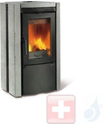 La Nordica Holzöfen Ester Bll 7.5 kW Naturstein Stein serie Armony 7116632 A Extraflame