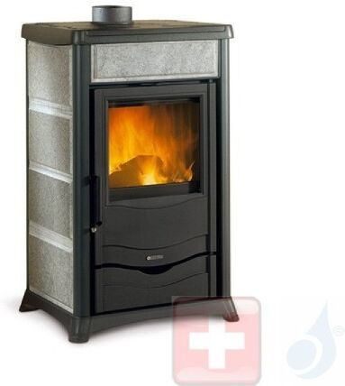 La Nordica Holzöfen Rossella Plus 8.0 kW Naturstein Stein serie Rossella 7112262 A+ Extraflame