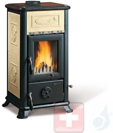 La Nordica Holzöfen Dorella L8 X 6.8 kW Gusseisen Pergamena serie Dorella L8 X 1111458 A Extraflame