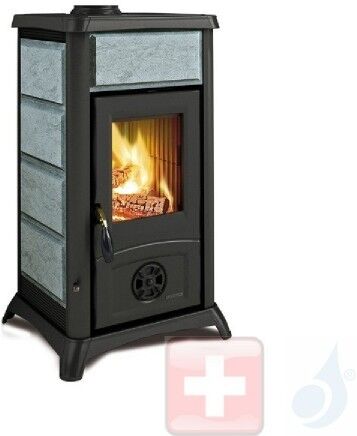 La Nordica Holzöfen Gemma 6.0 kW Naturstein Stein serie Gemma 7111652 A+ Extraflame