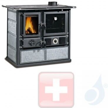 La Nordica Thermoküchenofen TermoRosa DSA 15.5 kW Naturstein Stein serie Wasserführender Herd 7017552 A Extraflame