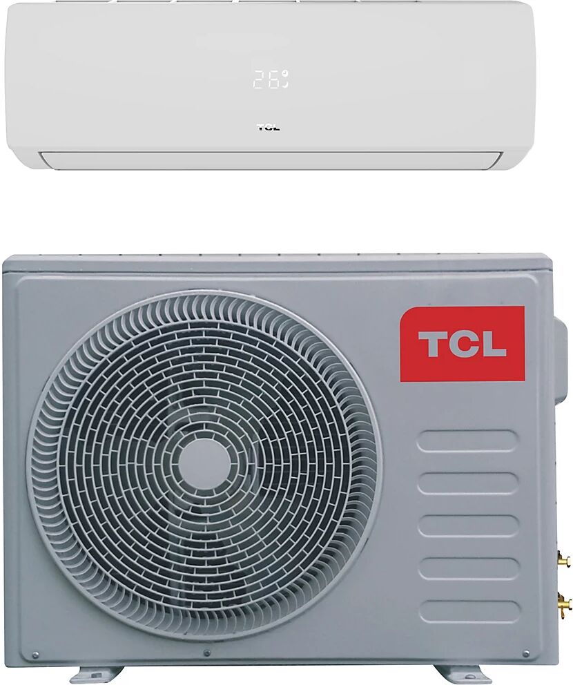 TCL Split-Klimaanlage 18.000 BTU 4-in-1-Gerät, Kühlen und Heizen, 5,1 kW für Räume bis max. 52 m², weiß