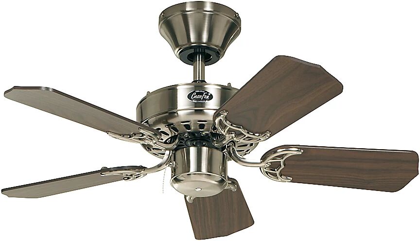 Deckenventilator CLASSIC ROYAL Rotorblatt-Ø 750 mm Buche / Chrom gebürstet