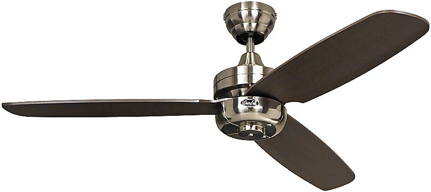 Deckenventilator NIGHT FLIGHT Rotorblatt-Ø 1320 mm Wenge / Chrom gebürstet