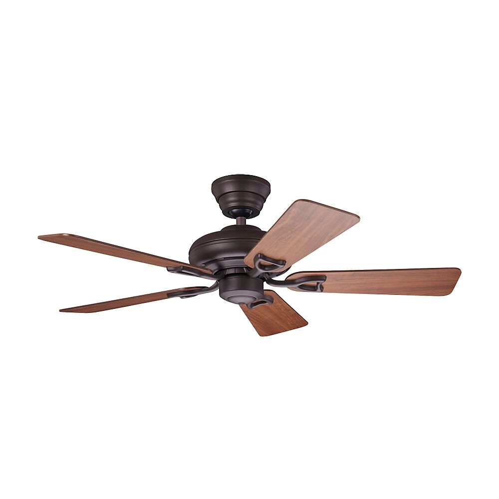 Deckenventilator SEVILLE II Rotorblatt-Ø 1120 mm Kirschbaum dunkel / Eiche mittelhell / neubronze