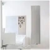 Vasco Alu-Zen Aluminium Heizkörper 52,5 x 160 cm Alu-Zen B: 52,5 T: 11,6 H: 160 cm white fine texture S600 114052160MB0900