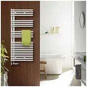 Zehnder Forma Asym LFAR-170-050 Badheizkörper 49,6 x 168,1 cm  B: 49,6 H: 168,1 cm jet black RAL 9005 ZF500550B300000