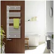 Zehnder Forma Asym LFAR-150-050 Badheizkörper 49,6 x 144,1 cm  B: 49,6 H: 144,1 cm black matt ZF500350DG00000