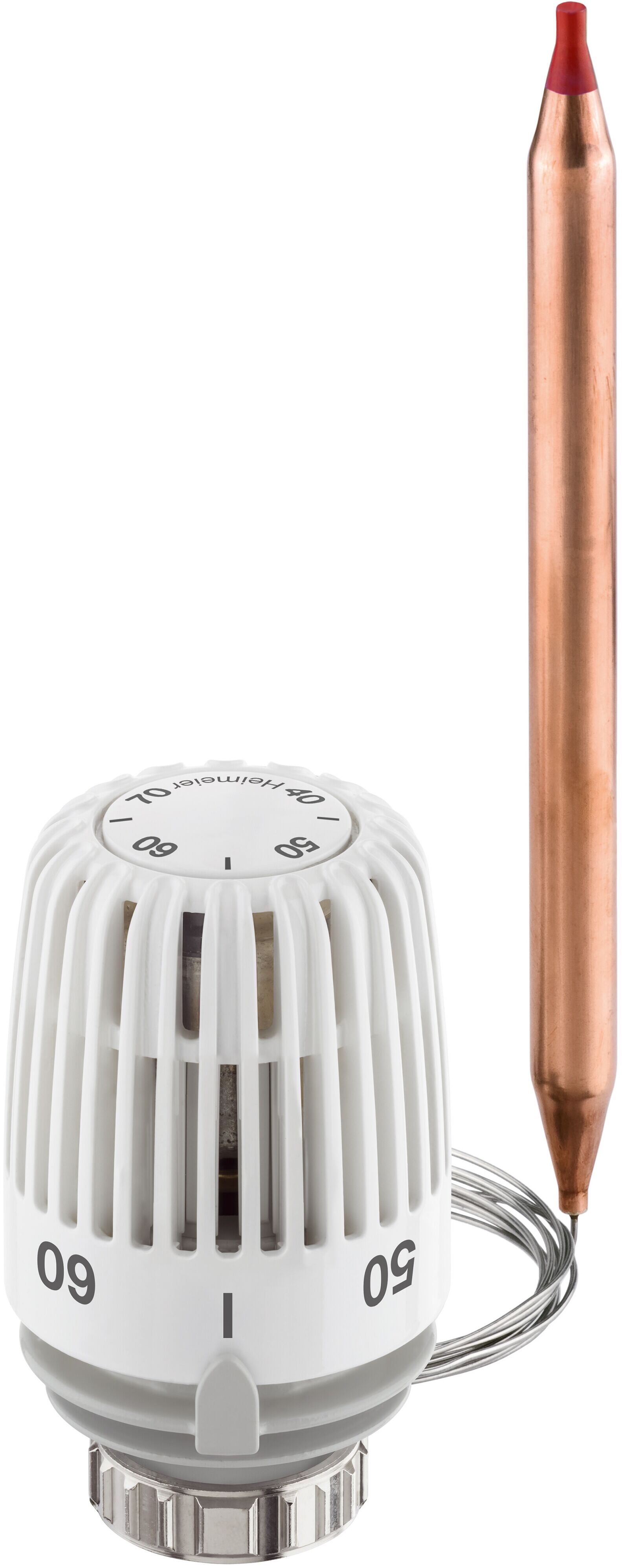 Heimeier Thermostat-Kopf 6602-00.500 40-70 °C, weiß, Kapillarrohrlänge 2 m