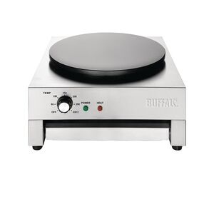 Gastronoble Buffalo elektrische Crêpière   3 KW   40 cm   Edelstahl