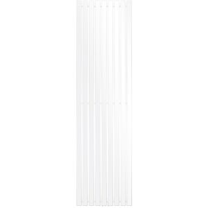 LUXEBATH Ecd Germany Paneelheizkörper Vertikal 480 x 1800 mm Weiß mit Mittelanschluss, Design Flach Heizkörper Einlagig Badheizkörper Flachheizkörper