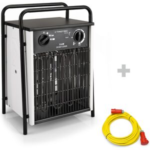 Trotec Elektroheizer TDS 50 + Profi-Verlängerungskabel 20 m / 400 V / 2,5 mm²