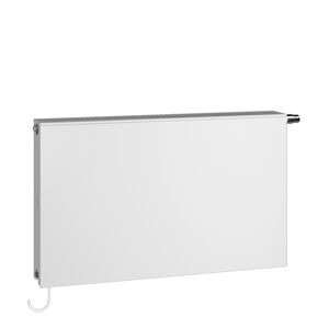 Kermi Wärmepumpen-Flachheizkörper „x-flair“ 100 × 60 cm in Classic Grey