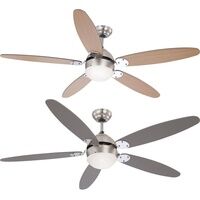 Globo AZURA Ventilator Chrom Nickel matt, 1xE14