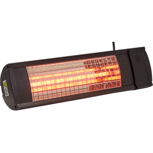 Heat1 Eco High-Line Infrarød Terrassevarmer, 1500w, Sort