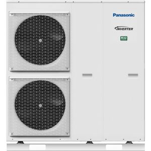 Panasonic Aquarea Wh-Mxc09j3e8 Luft/vand Monoblok Varmepumpe, 9 Kw  Hvid