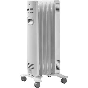 Adax Nova 10 Oliefyldt El-Radiator, 1000w/230v, 15 M²  Hvid