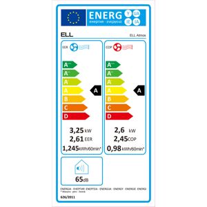 Klimabrands Ell Atmos Mobil Varmepumpe