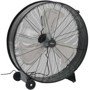 vidaXL industriel ventilator 77 cm 180W sort