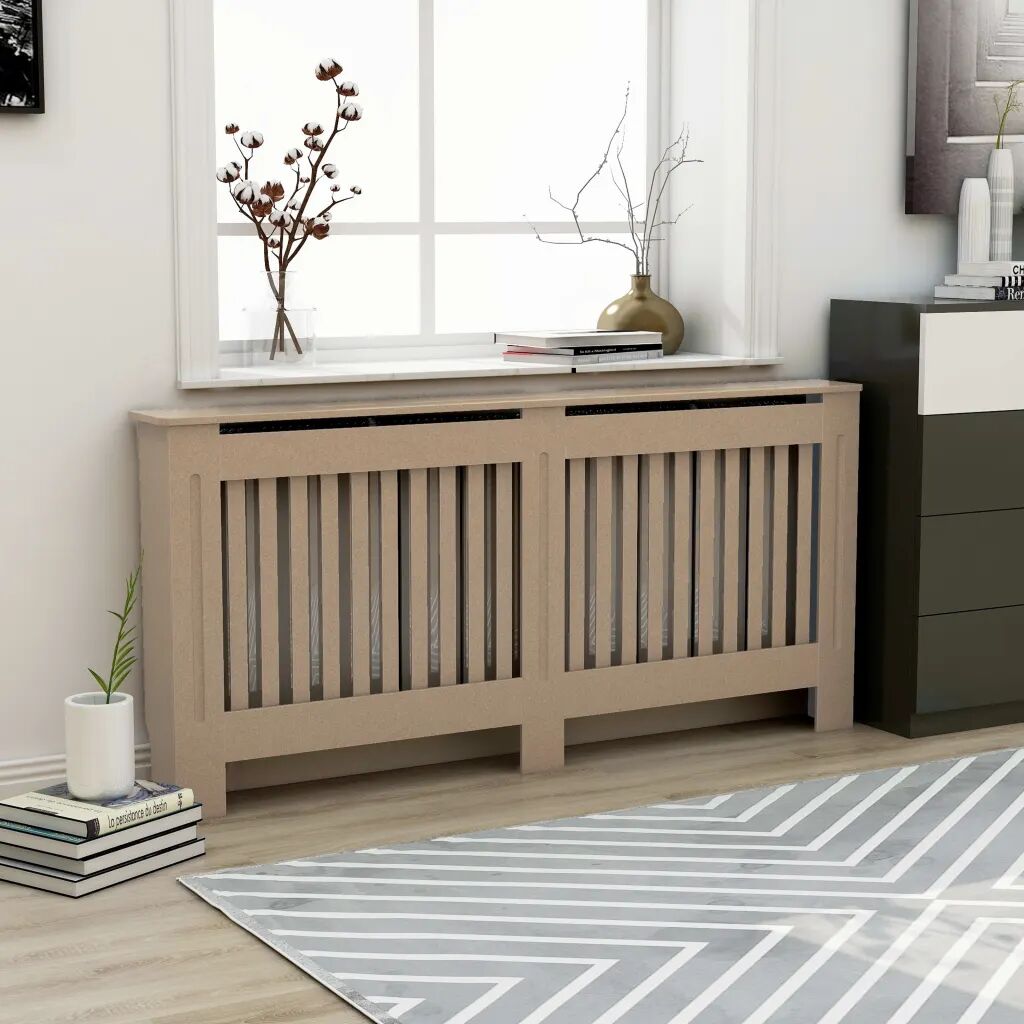 vidaXL radiatorskjuler 172x19x81 cm MDF