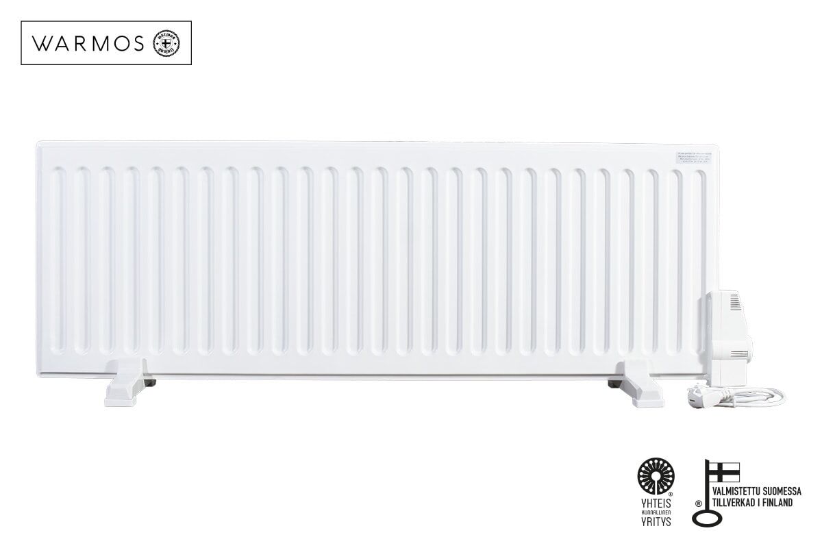 Warmos TWB408 800W 400x1120mm siirrettävä öljytäytteinen sähkölämmitin