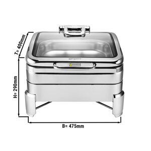 GGM GASTRO - Chauffe-Plat en inox - 5,5 litres - GN 2/3