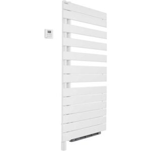 Sèche-serviette soufflant Acova fassane Spa + Air asymétrique à gauche électrique 1500W (500W+1000W) TFL050-055IFS - Blanc 603 - ral 9016 - Publicité