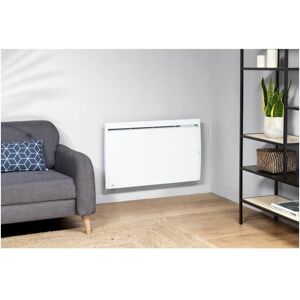 Airelec - aliz… A693685 Radiateur a Inertie Fonte - Horizontal 1500W - Coloris Blanc - Fabrication FranÁaise - Programmable - Publicité