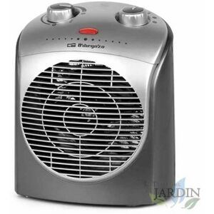 Radiateur soufflant oscillant FH5021 2200W Orbegozo, Chauffage d'appoint, 2 modes de puissance, Eco silence, gris