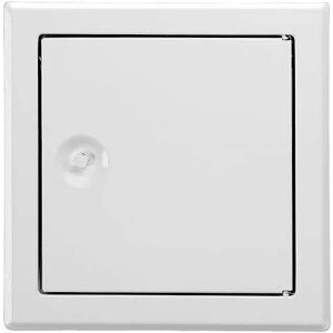 - Porte de revison softline blanche, avec fermeture à 4 pans dimension 150 x 150mm