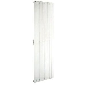 Acova - Radiateur électrique fassane Premium Vertical 1000W (hauteur 220) - inertie fluide - THXP100-220GF - Blanc 603 - ral 9016 - Publicité