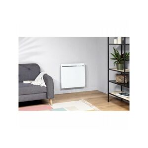 Airelec - Radiateur alizé A693683 a Inertie Fonte - Horizontal 1000W - Coloris Blanc - Fabrication Française - Programmable - Publicité