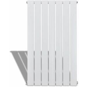 HELLOSHOP26 Radiateur chauffage panneau blanc hauteur 90 cm largeur 54,2 cm pratique design moderne et élégant - Blanc - Publicité