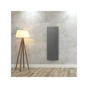 Airelec - Radiateur electrique Fonte ozeo Smart ECOcontrol 1000W Vertical Anthracite - A693523 - gris Anthracite - Publicité