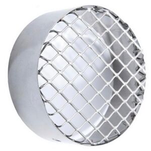 Stabile Grille d'aspiration anti-intrusion pour sortie fumees chaudiere a condensation diam. 100 mm. inoxydable