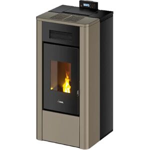 Poele a pellets a eau Idro River 23 CADEL bronze clair 22,8 kW avec wifi