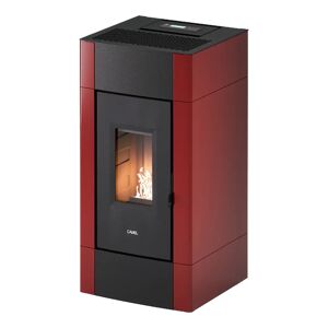 Cadel CRISTAL9 STUFA PELLET AIR 8,5 KW RIV. METALLO RSSO