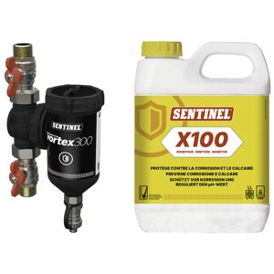 SENTINEL Pack Protection Filtre V300 3/4 + inhibiteur X100 Sentinel