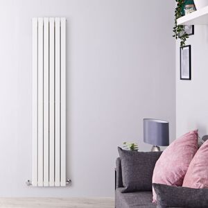 Hudson Reed Radiateur design vertical – Blanc – 178 cm x 35,4 cm – Double rangs – Sloane - Publicité