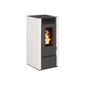 Interstoves Poêle à granule MARINA 14kW étanche blanc - - M14KWEB - Publicité