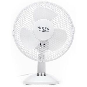 Ventilateur De Table Adler Ad 7302 - ø 23cm (blanc) - Publicité