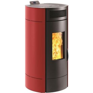 Invicta Poêle à granulés de bois Lodi 10 WiFi 9,5 kW Rouge - Publicité