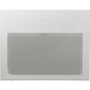 HOMCOM Radiateur électrique avec thermostat et timer - chauffage panneau  rayonnant 1830-2180 W - panneau LED tactile - acier plastique noir blanc