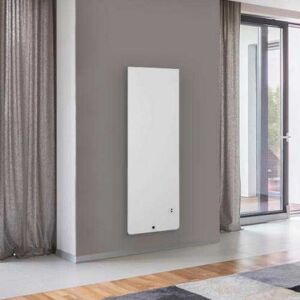 THERMOR Radiateur électrique equateur 4 - 1000w connecté inertie vertical blanc - thermor 427237