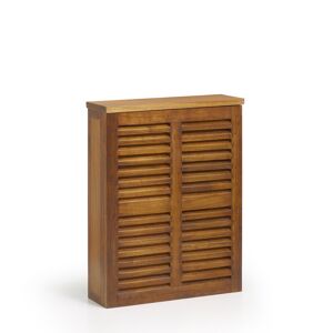 MOYCOR Cache radiateur en bois de mindi marron L60 Marron 60x75x17cm