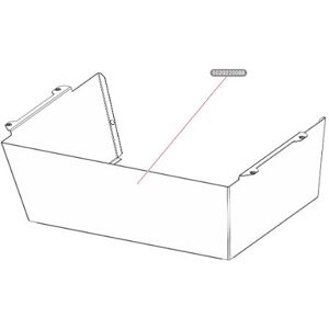 SAUNIER DUVAL Cache inferieur pour chaudière SEMIA CONDENS - SAUNIER DUVAL - 0020220088