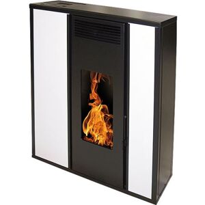 Poêle à granule TESSA 10 KW étanche blanc - INTERSTOVES - T10KWB Blanc - Publicité