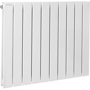 Radiateur à eau chaude FASSANE PREM'S double à élément horizontal 885W - ACOVA - SHXD-070-074 Blanc - Publicité