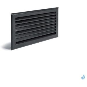 Grille a lamelles pour coffrage KEMP Blanc ou Noir 350 x 200 mm